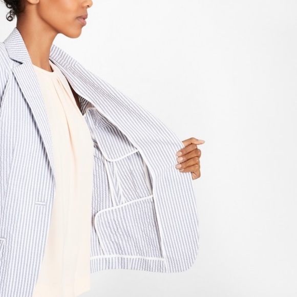 NWT  Brooks Brothers Stretch Seersucker Suit 2P 4P - Picture 2 of 7